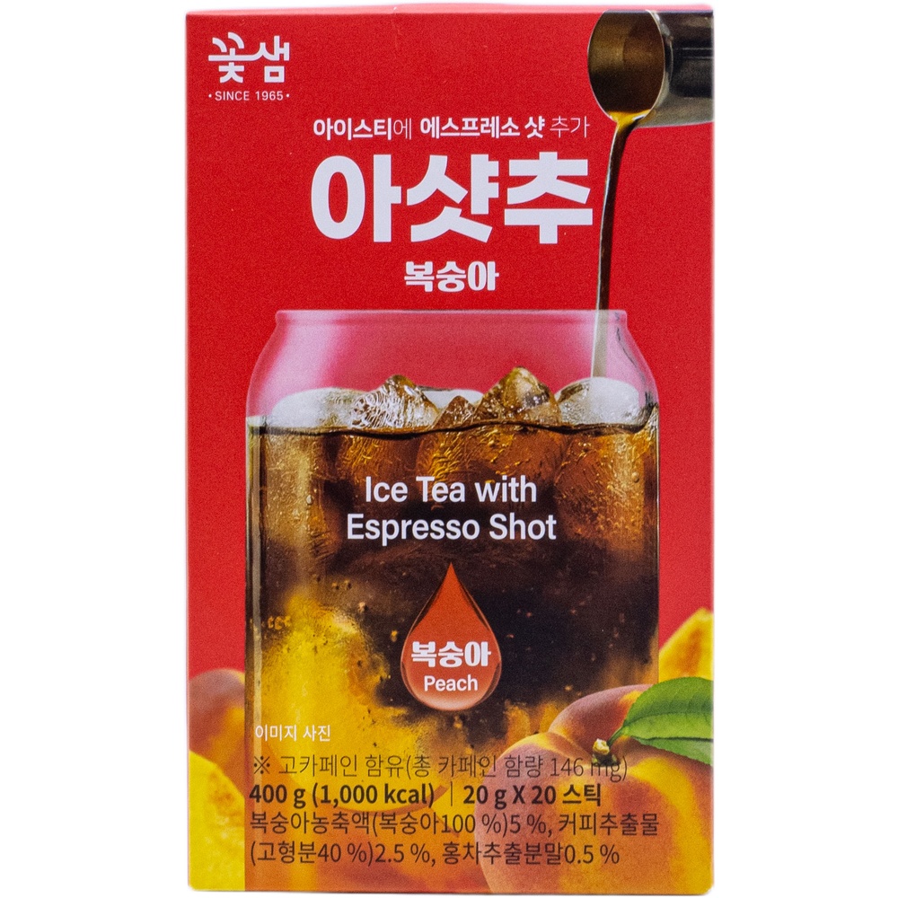 꽃샘 아샷추 복숭아 20g