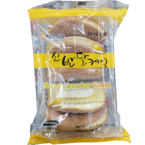 서현식품 신 반달케익 130g
