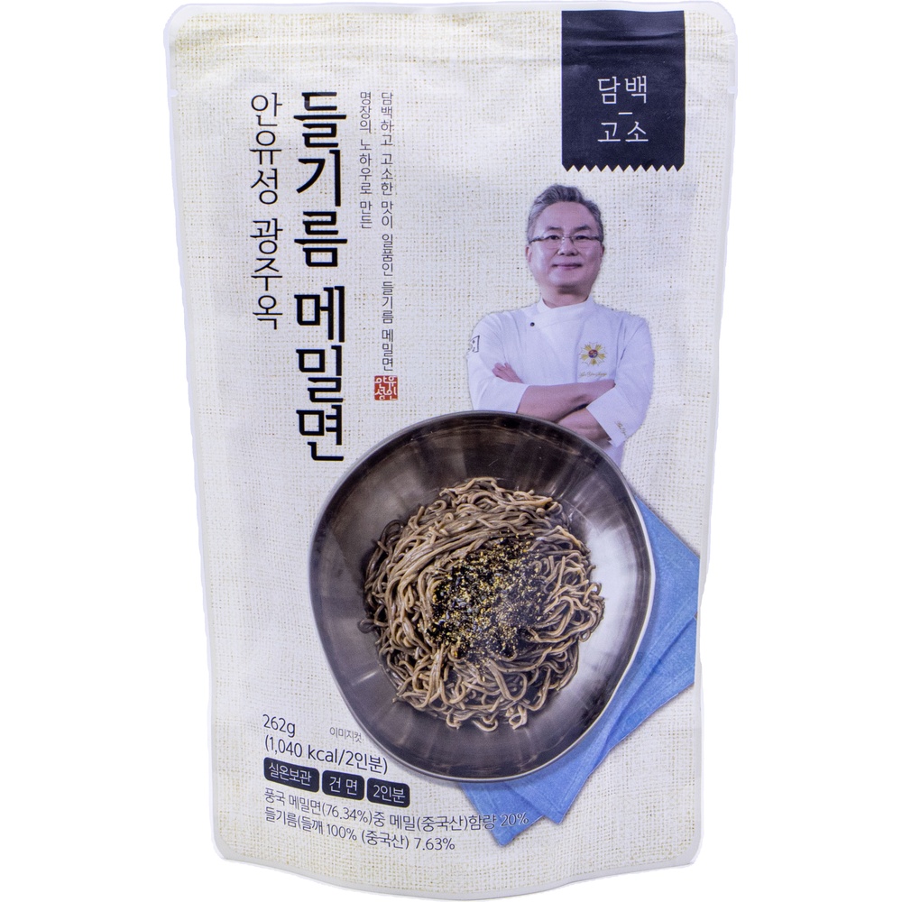 보타니스코리아 안유성 광주옥 들기름 메밀면 131g