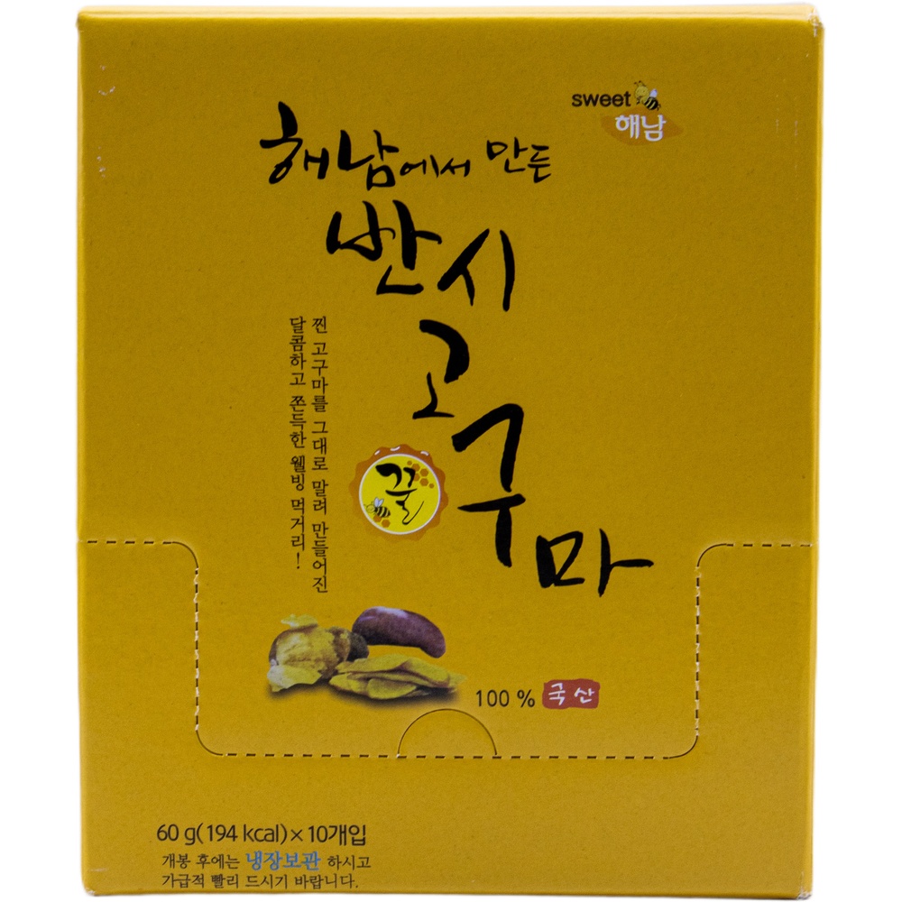 스윗해남 해남에서 만든 반시고구마 60g