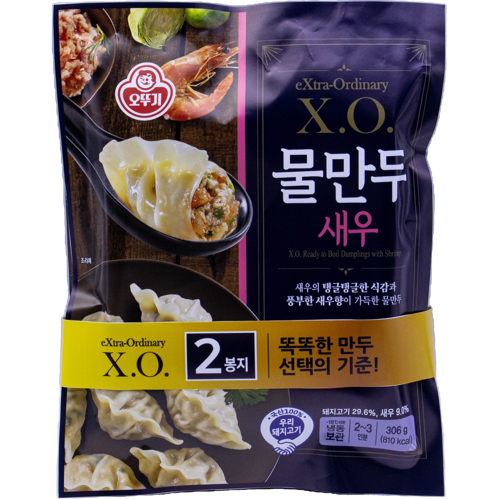 오뚜기 XO 물만두 새우 306g