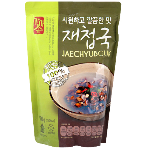 청조푸드 가마솥 재첩국 500g