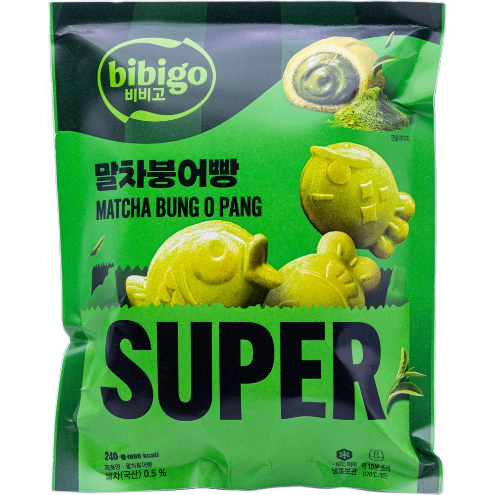 CJ 비비고 말차붕어빵 240g