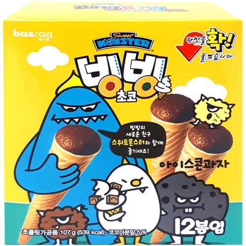 바스락 빙빙 초코 107g