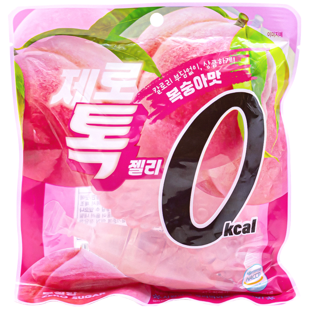 제로톡젤리 복숭아맛 160g