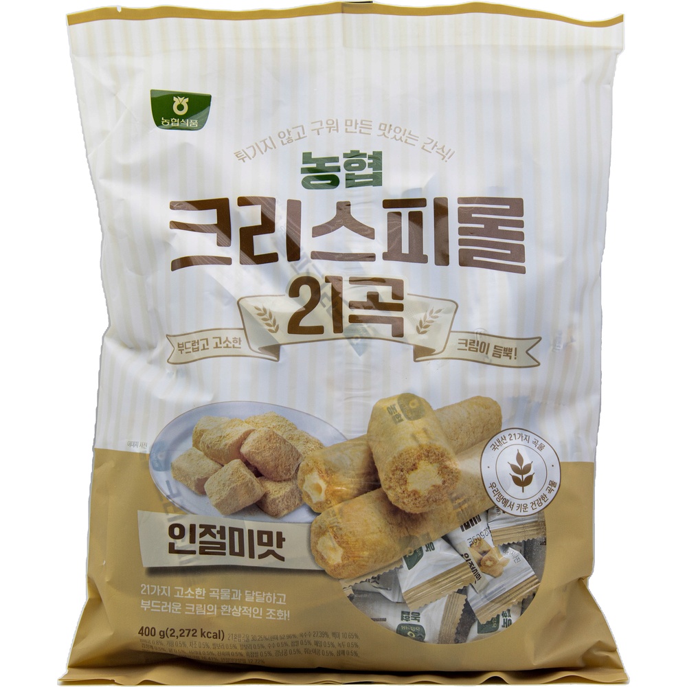 농협 크리스피롤 21곡 인절미맛 10g