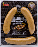 롯데햄 에센뽀득 리얼부어스트 빅 360g