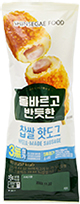 신세계푸드 올바르고 반듯한 찹쌀 핫도그 80g