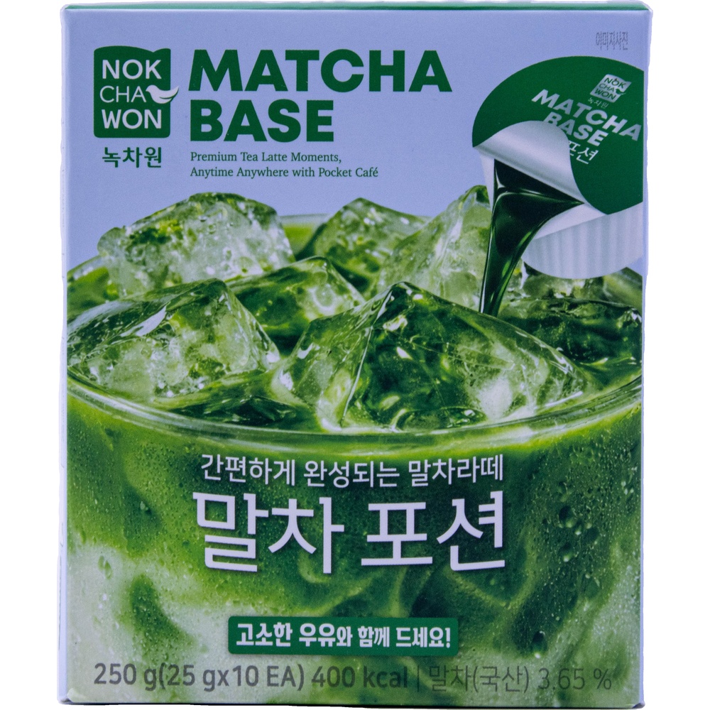 녹차원 말차 포션 25g