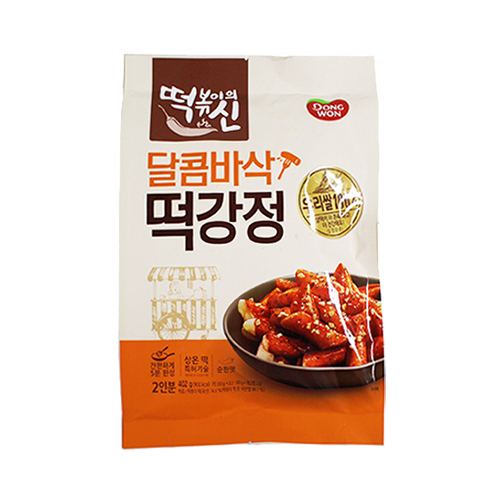 동원 떡볶이의 신 달콤바삭 떡강정 402g