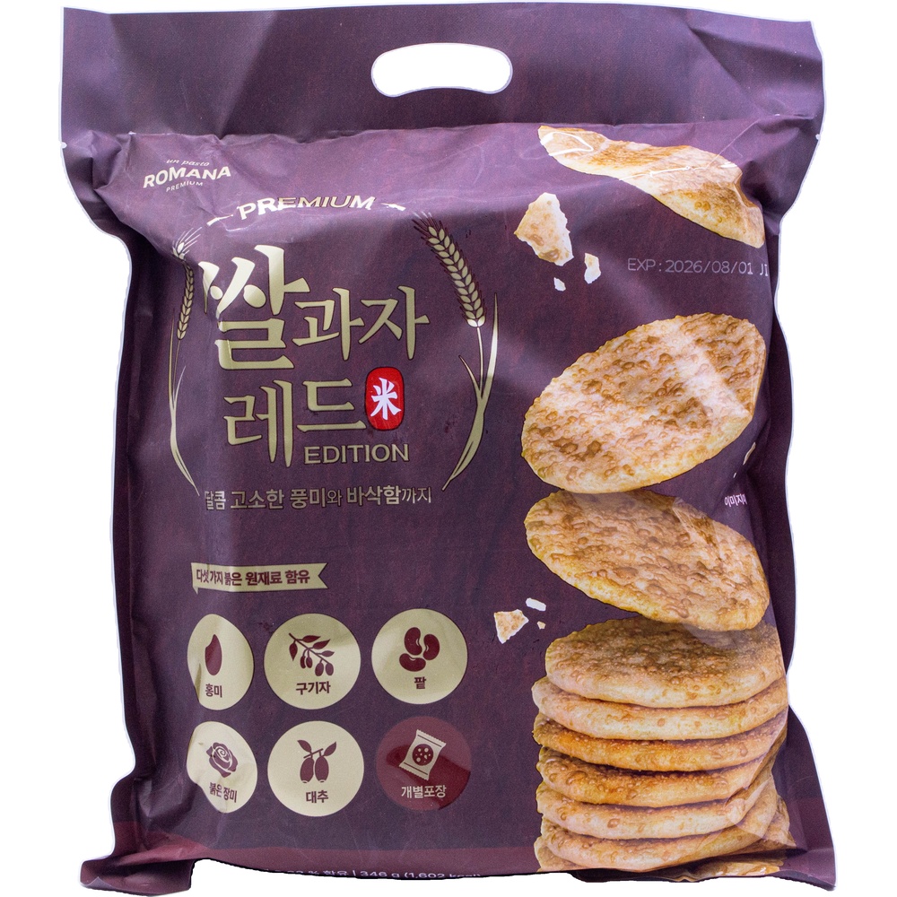 이룸리테일 로마나 쌀과자 레드 11.2g