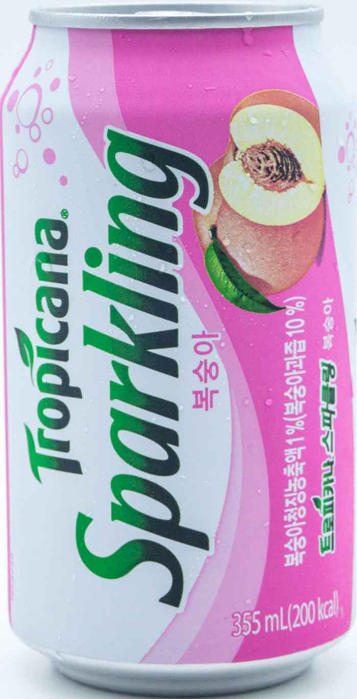 트로피카나 스파클링 복숭아 355ml