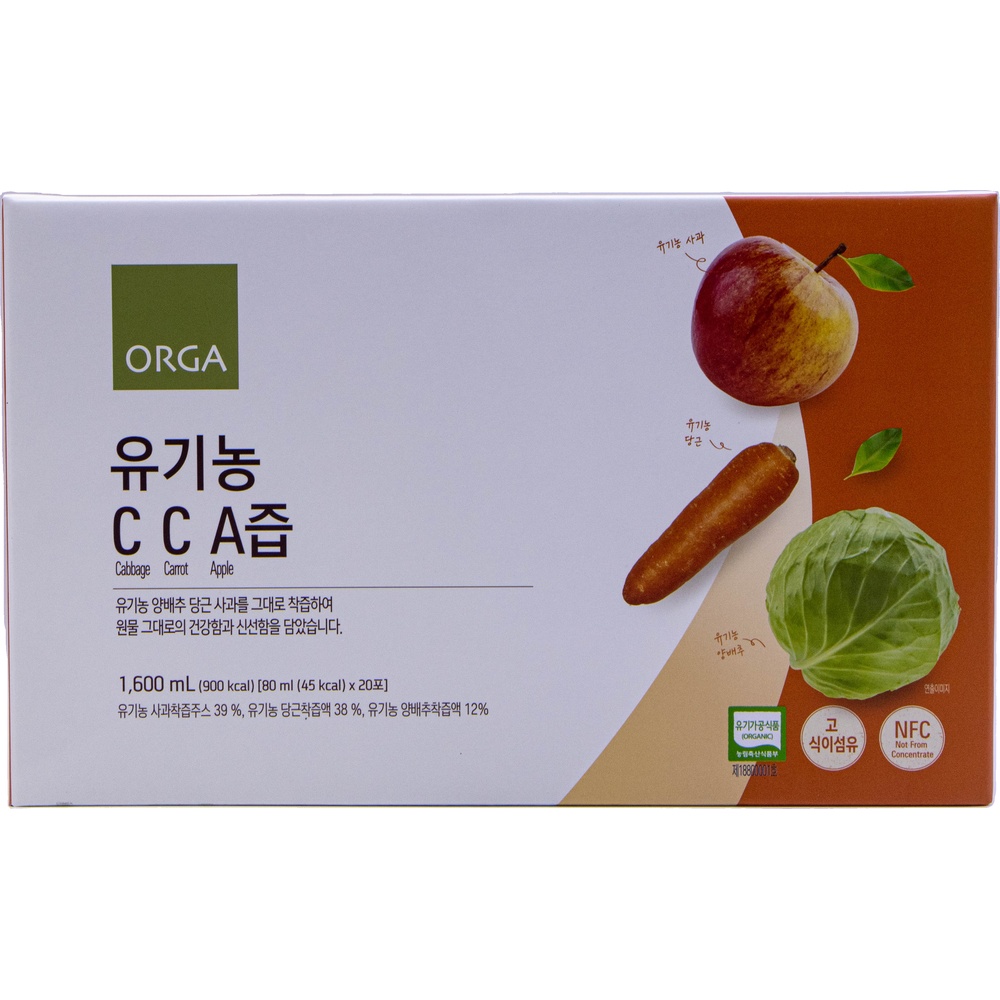 풀무원 올가 유기농 CCA즙 80mL