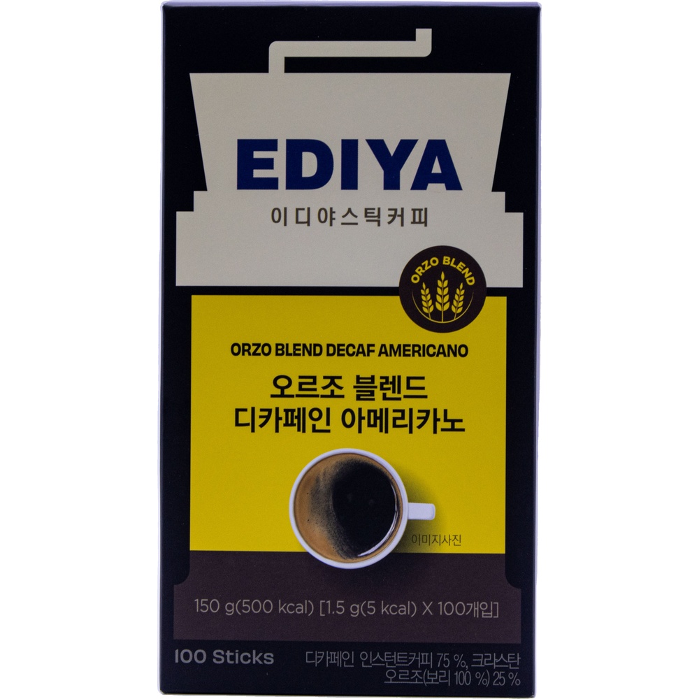 이디야 오르조 블렌드 디카페인 아메리카노 1.5g