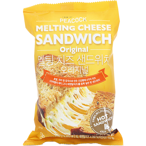 피코크 멜팅치즈샌드위치 오리지널 130g