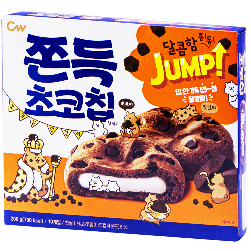 청우 쫀득초코칩 200g