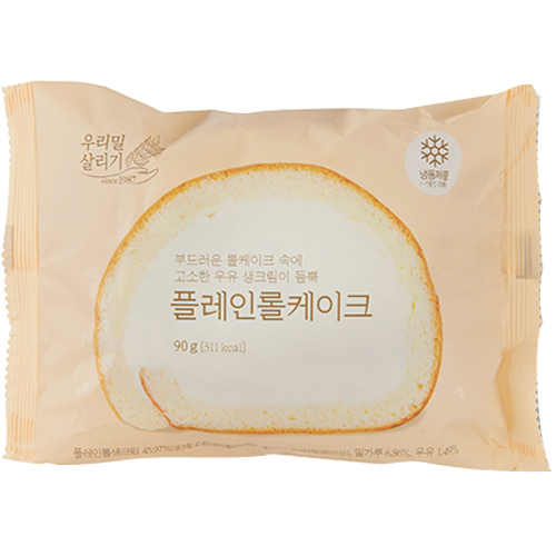 한살림 플레인롤케이크 90g
