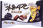 해태 자유시간 쿠키앤크림 미니 408g