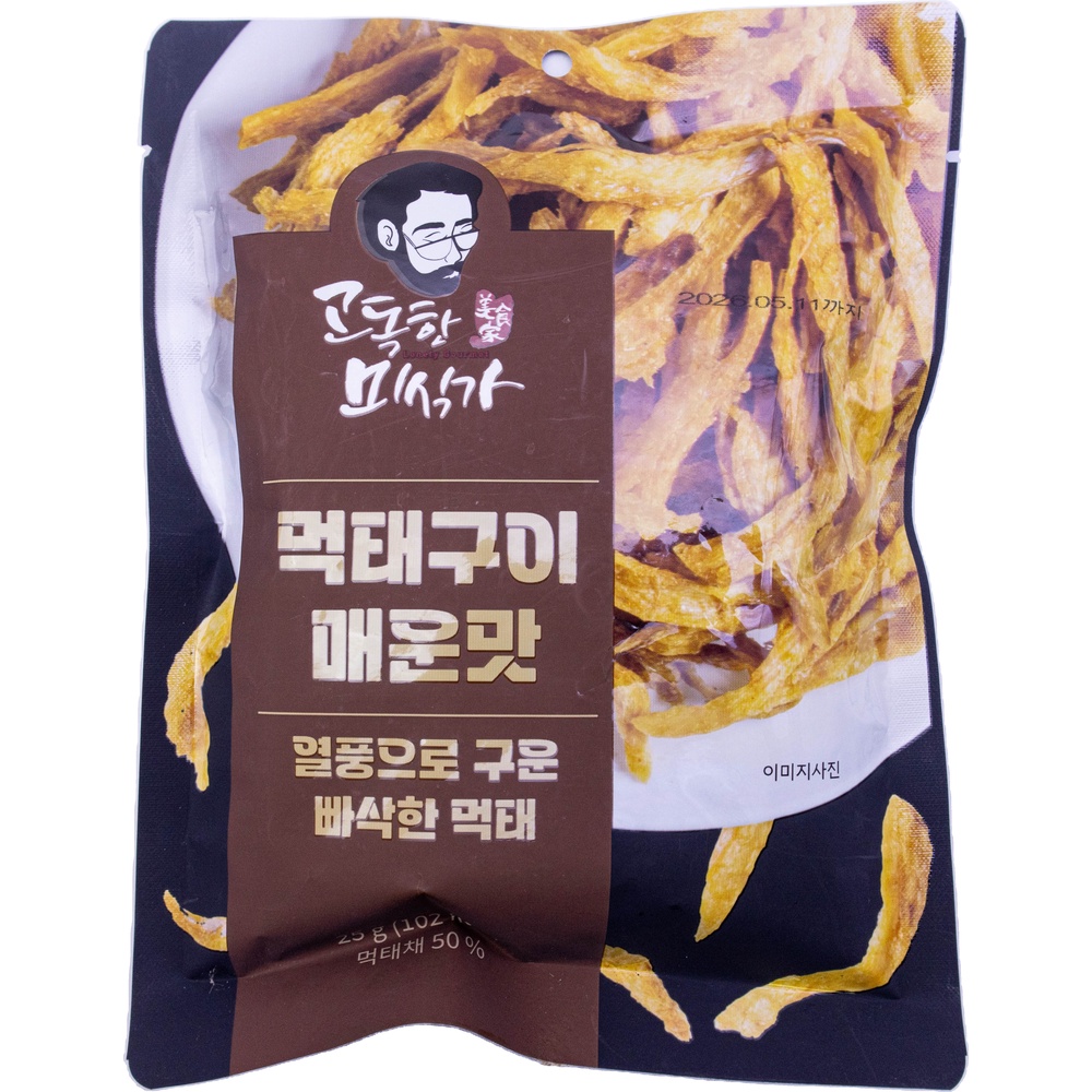 제이에스푸드랩 고독한미식가 먹태구이 매운맛 25g