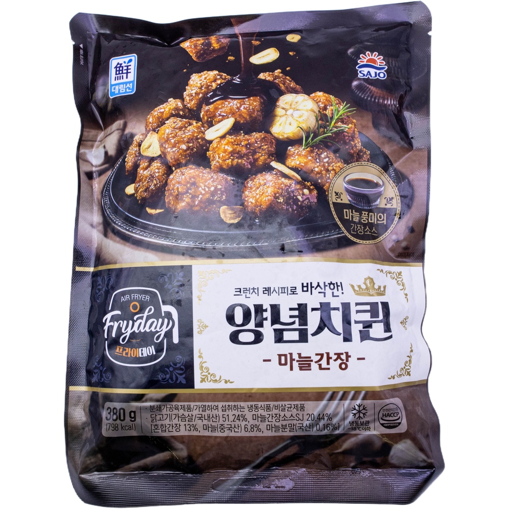 사조 대림선 프라이데이 양념치퀸 마늘간장 380g