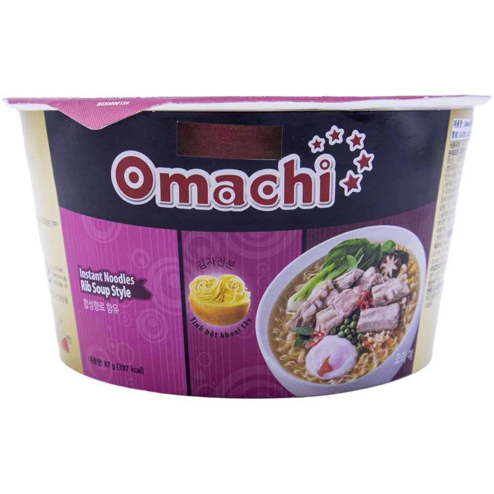 오마치 돼지고기향 컵라면 87g