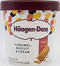 하겐다즈 카라멜 비스킷&크림 아이스크림 473ml