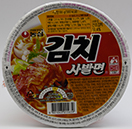 농심 김치사발면 86g