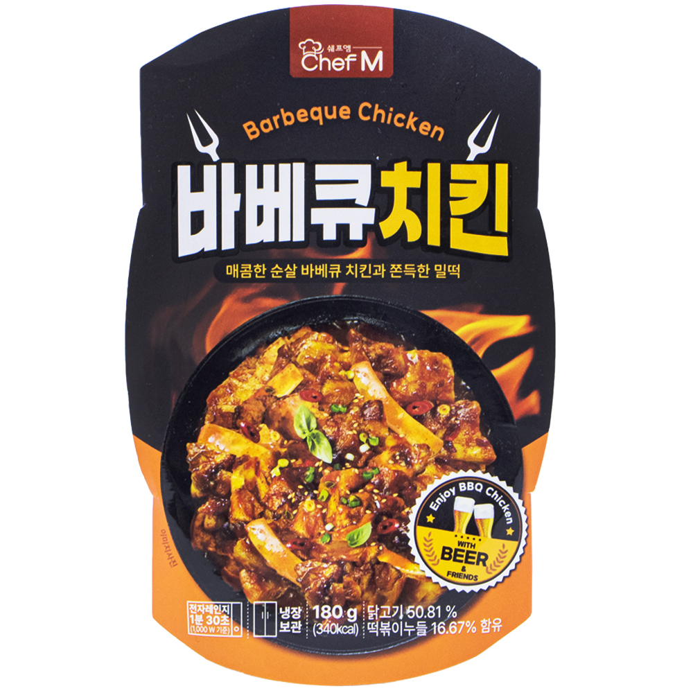 쉐프엠 바베큐치킨 180g