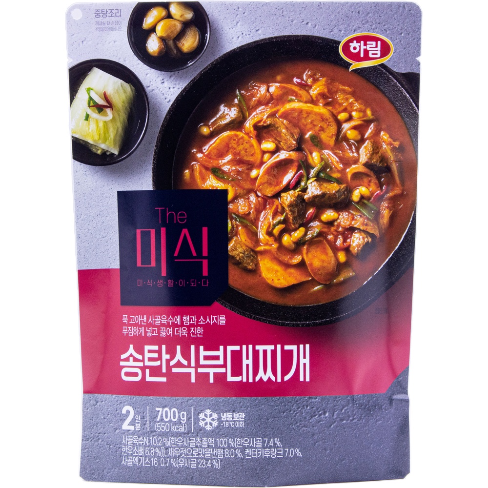 하림 더미식 송탄식부대찌개 700g