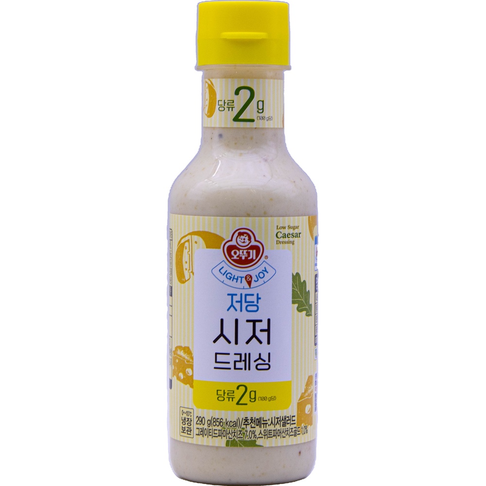 오뚜기 라이트앤조이 저당 시저 드레싱 290g
