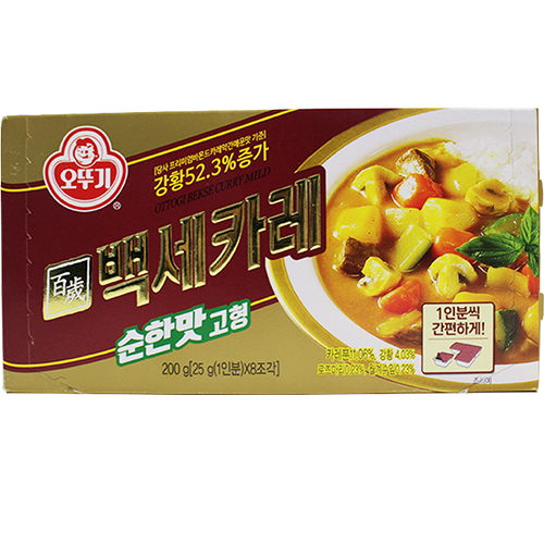 오뚜기 백세카레 순한맛 200g
