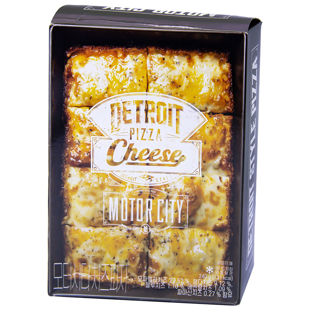 모터시티 디트로이트 치즈피자 240g