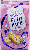 농심 쁘띠파리 롤브레드 프렌치토스트맛 80g