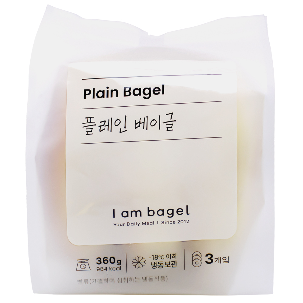 아이엠베이글 플레인 베이글 360g
