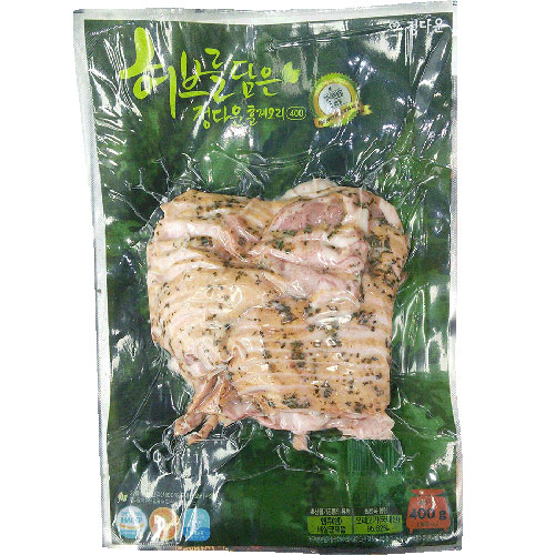 정다운 허브를 담은 정다운 훈제오리 400g