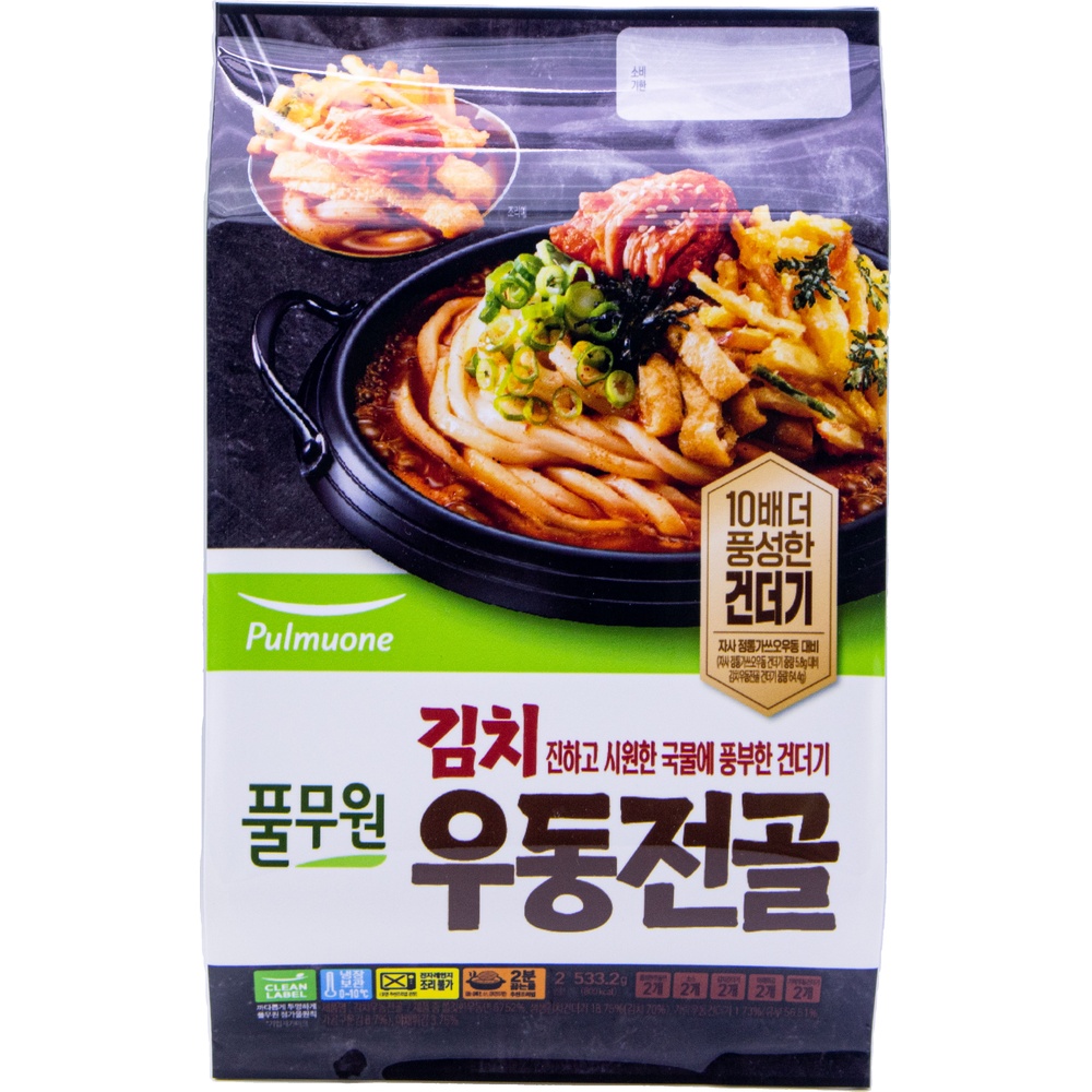 풀무원 김치 우동전골 266.6g