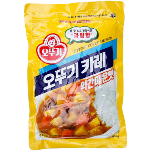 오뚜기 오뚜기카레 약간매운맛 300g