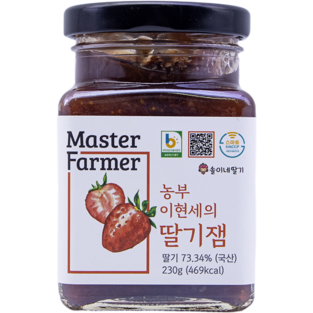 마스터 파머 농부 이현세의 딸기잼 230g