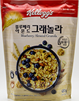 농심 켈로그 블루베리 아몬드 그래놀라 450g