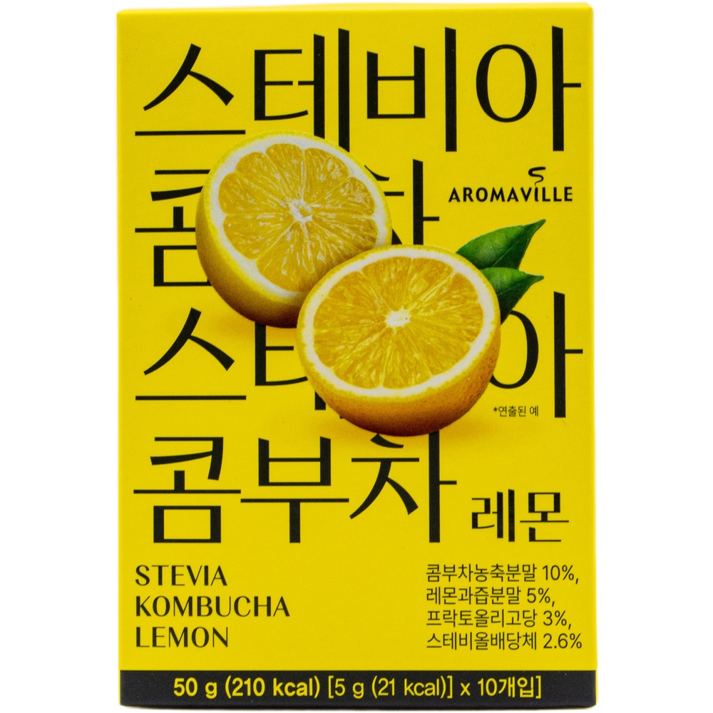 아로마빌커피 스테비아 콤부차 레몬 5g