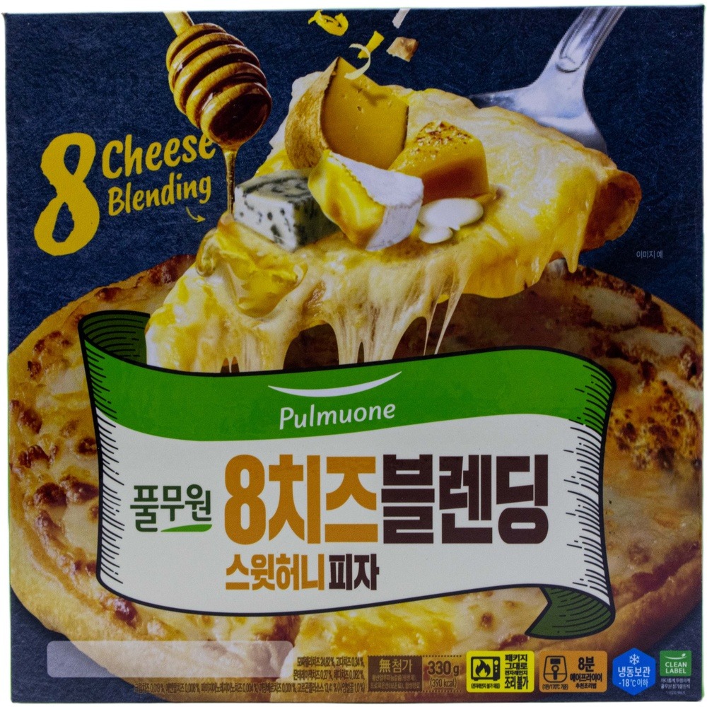 풀무원 8치즈블렌딩 스윗허니피자 330g