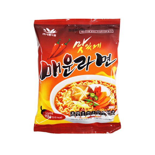 새롬식품 맛있게 매운라면 113g