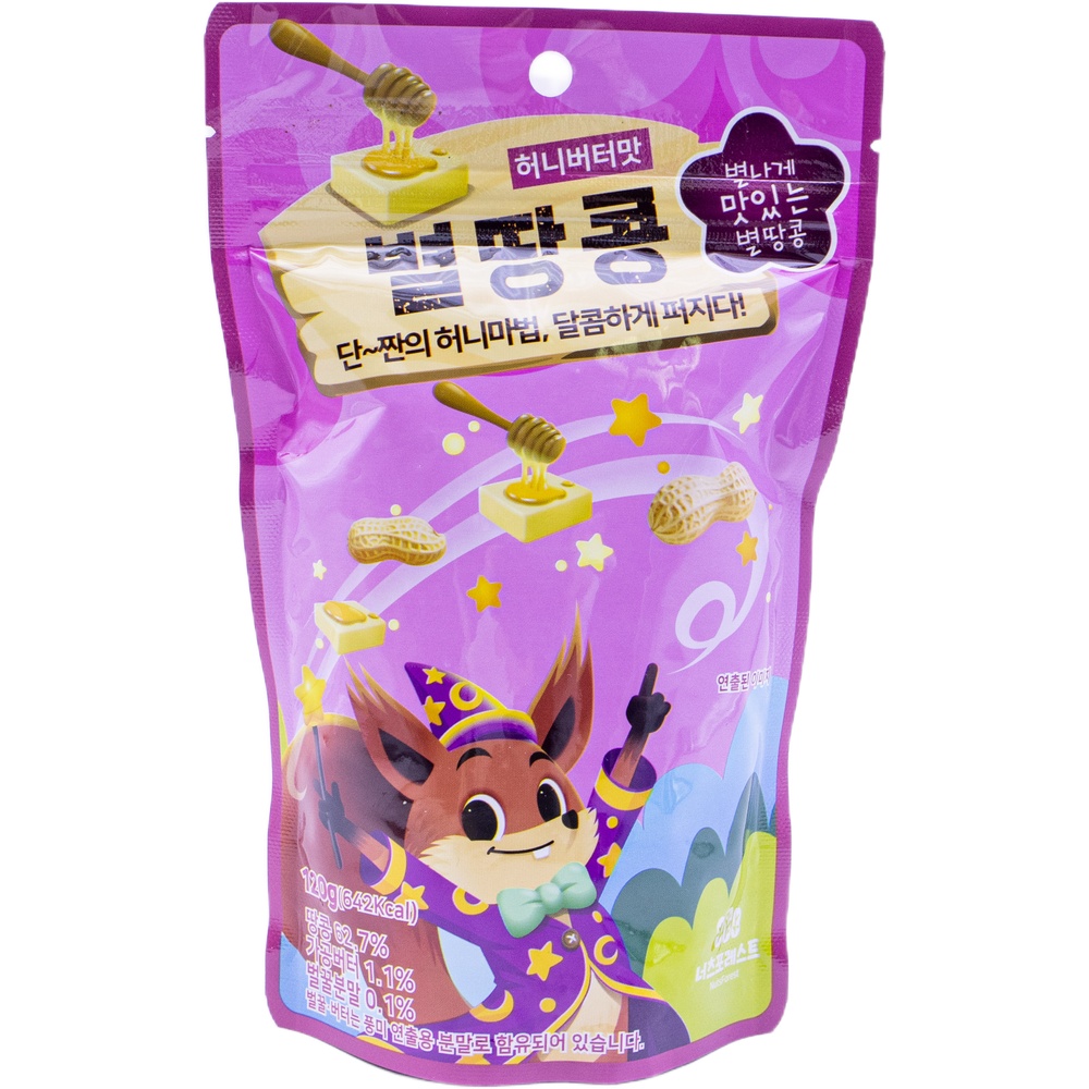 너츠포레스트 허니버터맛 별땅콩 120g