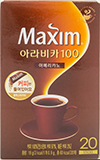맥심 아라비카 100 아메리카노 블랙 0.9g