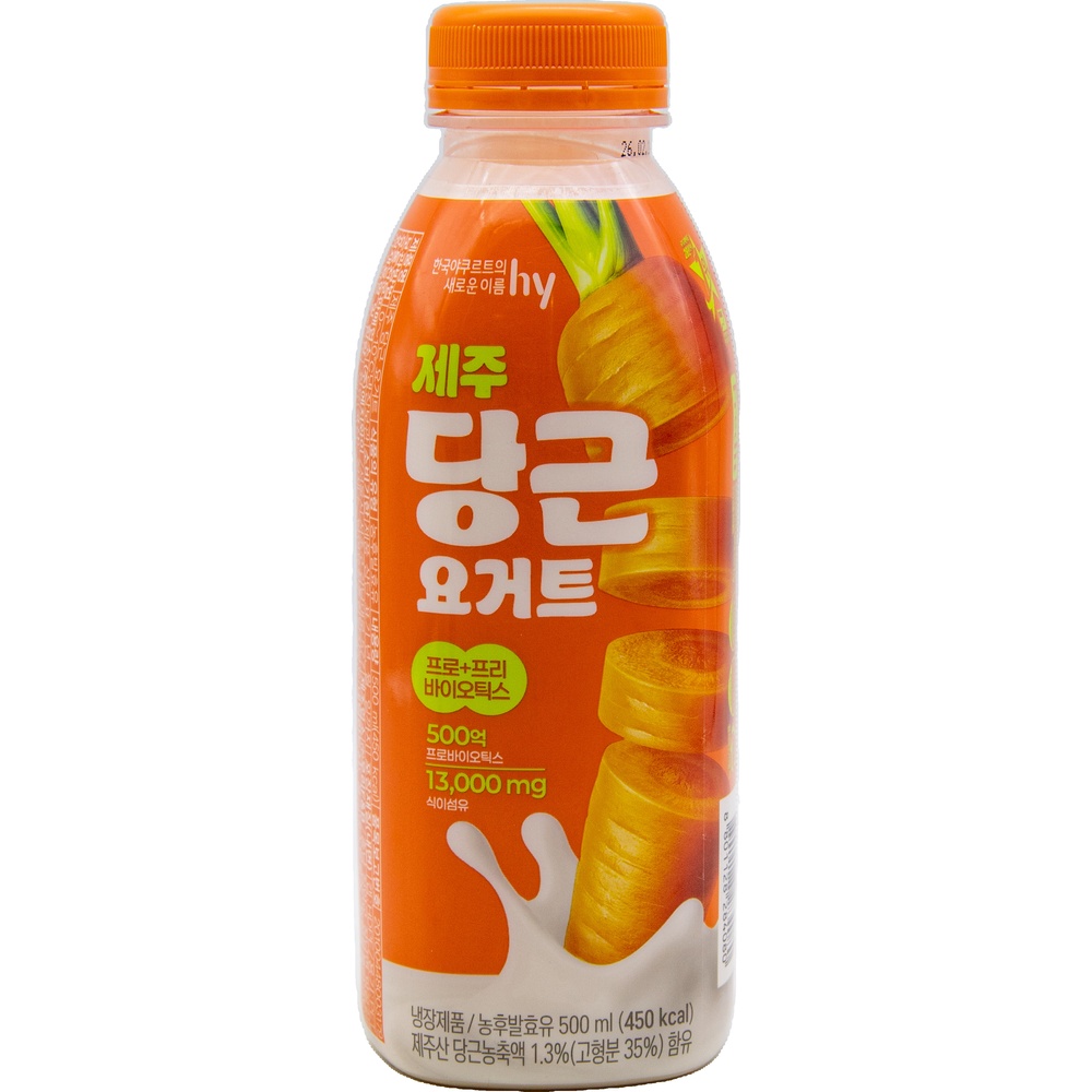 hy 제주 당근 요거트 500mL