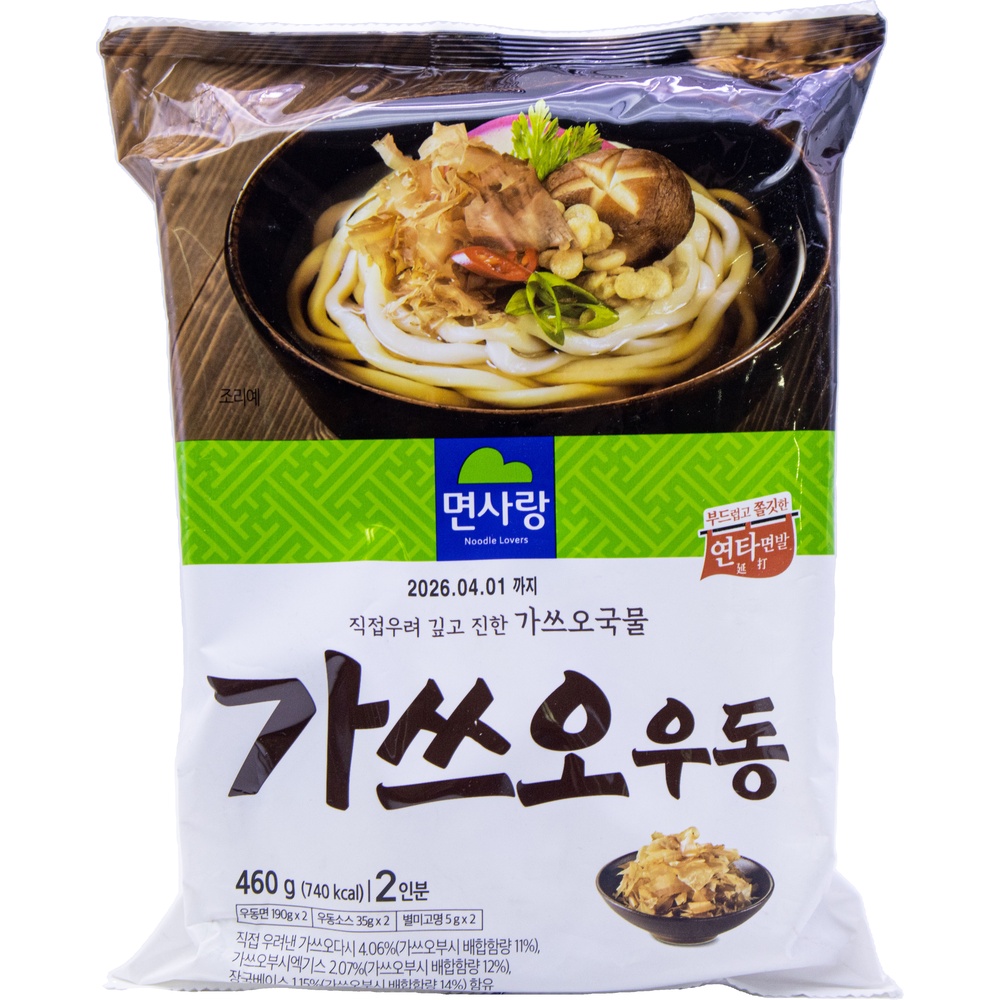 면사랑 가쓰오 우동 450g