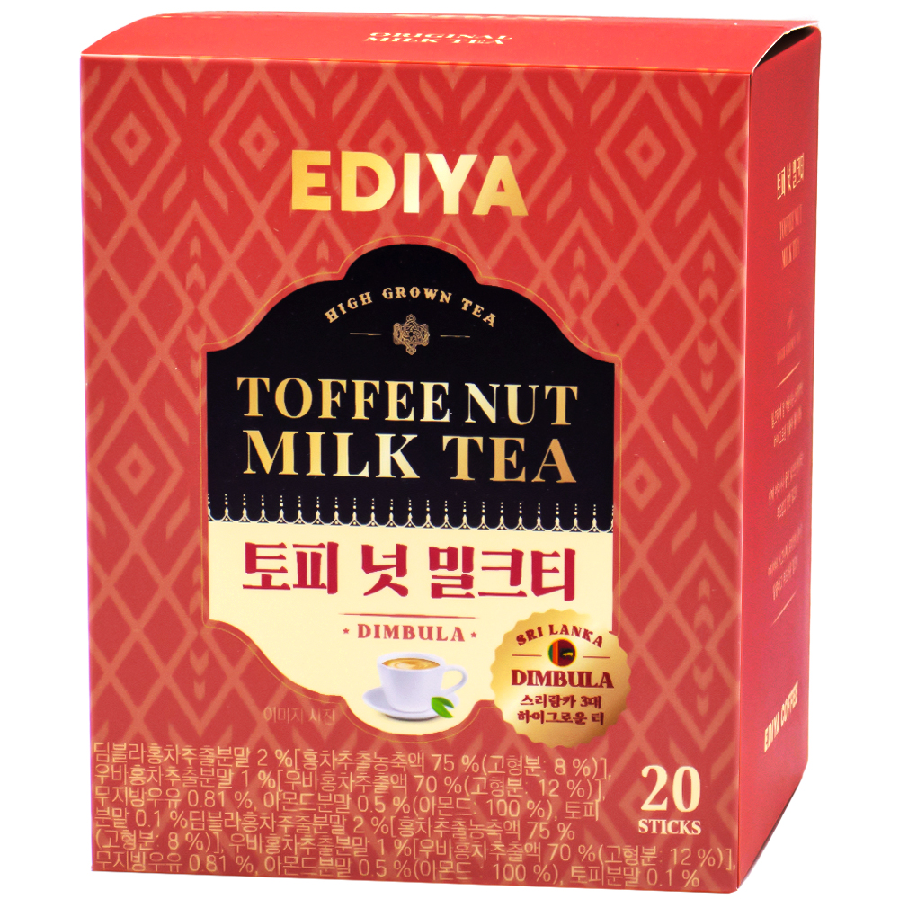 이디야 토피넛 밀크티 20g