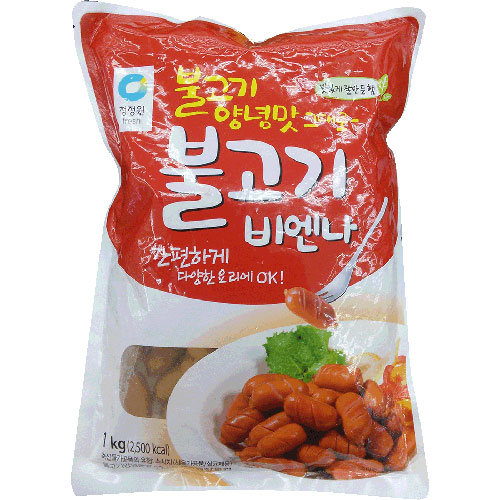 청정원 불고기비엔나 1000g