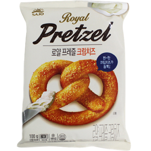 사조 로얄 프레즐 크림치즈 100g
