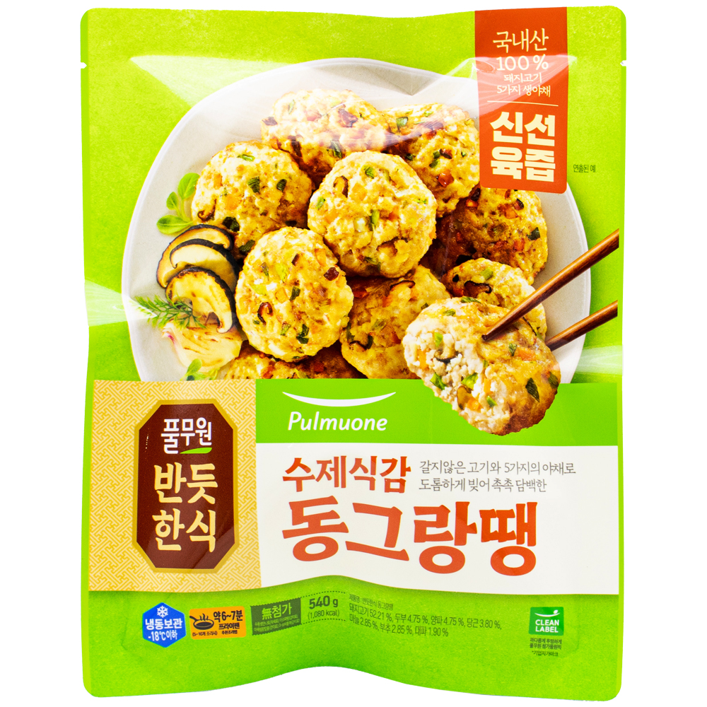 풀무원 반듯한식 동그랑땡 540g